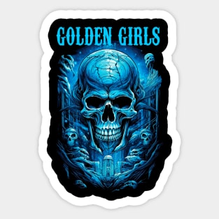 GOLDEN GIRLS BAND Sticker